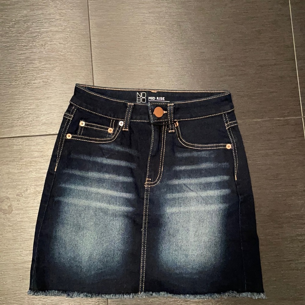 dark wash NOBO skirt size 3